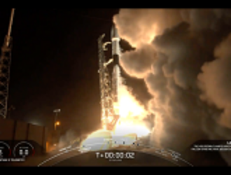 С мыса Канаверал стартовала РН Falcon-9 с кораблем Crew Dragon