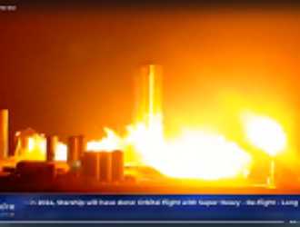 SpaceX провела повторное огневое испытание двигателя Raptor на прототипе Starship SN4