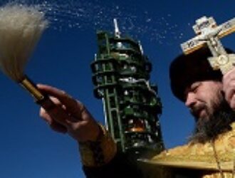 Ракету «Союз-ФГ» освятили перед последним пуском