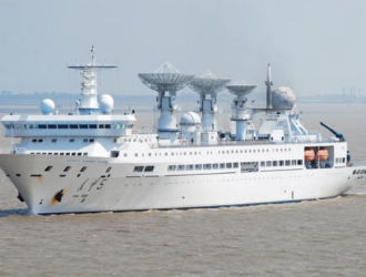 Китайское судно «Юаньван-5» отправилось в Тихий океан для выполнения новой миссии на море