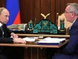 Владимир Путин встретился с Дмитрием Рогозиным