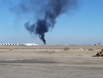 В Мохаве во время испытаний взорвалась вторая ступень ракеты RS1