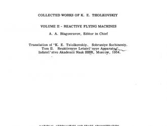 Collected Works of K.E. Tsiolkovski