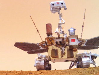 Китайский марсоход «Чжужун» перешел в спящий режим из-за сильной пыльной бури