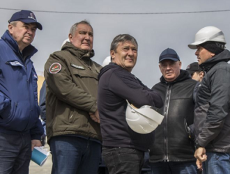Рабочий визит Дмитрия Рогозина на космодром Восточный