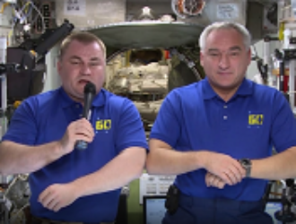 Космонавты с МКС поздравили жителей Чувашии с 90-летием со дня рождения Андрияна Николаева