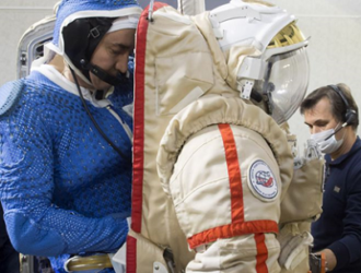 Антон Шкаплеров и Пётр Дубров приняли участие в послеполетных экспериментальных исследованиях