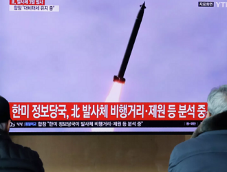 Пуск МБР в КНДР