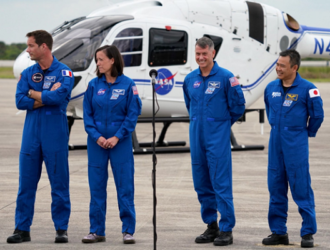 Экипаж миссии Crew-2 прибыл на мыс Канаверал