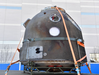 Китайская возвращаемая капсула пилотируемого космического корабля “Шэньчжоу-10” будет показана в городе Шаошань провинции Хунань