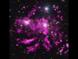 Найдена причина роста скопления галактик