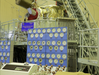 На Байконуре продолжается подготовка разгонного блока «Фрегат»