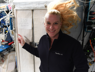 Астронавт НАСА Рубинс проголосовала на выборах президента США с борта МКС