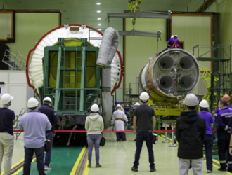 На Байконуре собрали ракету под миссию OneWeb № 37