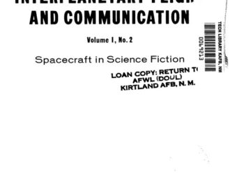 Interplanetary Flight and Communication Volume 1 № 2 Dreams, Legends, and Early Fantasies