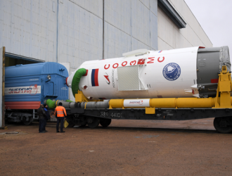 На Байконуре завершена общая сборка РКН «Союз-2.1а»