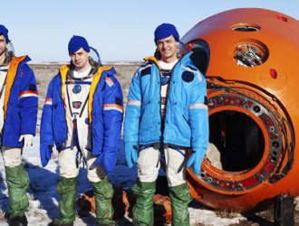 Первый условный экипаж завершил тренировку по «выживанию» в степи