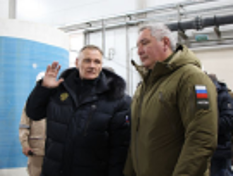Рабочий визит Дмитрия Рогозина на космодром Восточный
