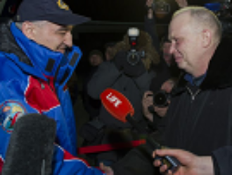 Александр Скворцов вернулся в Звёздный городок